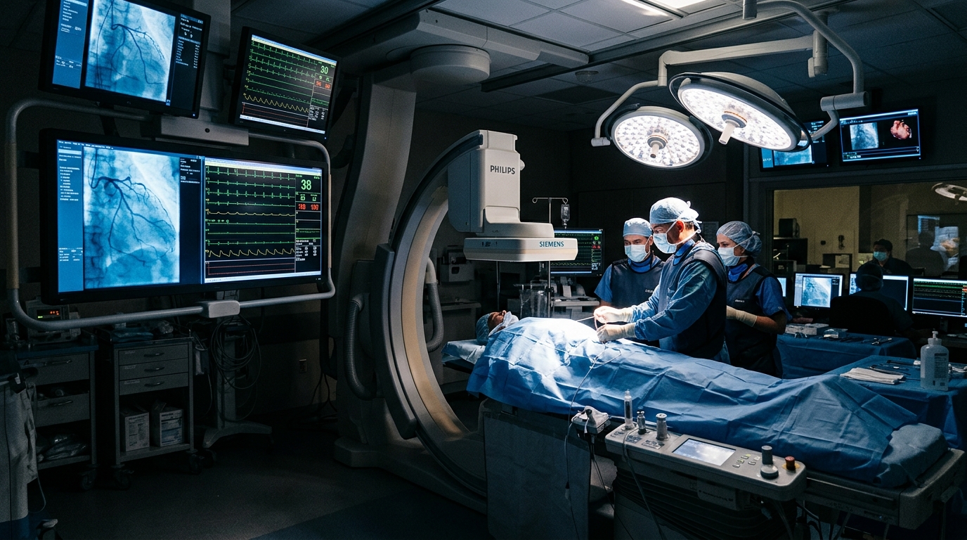 Clinical Cath Lab Image