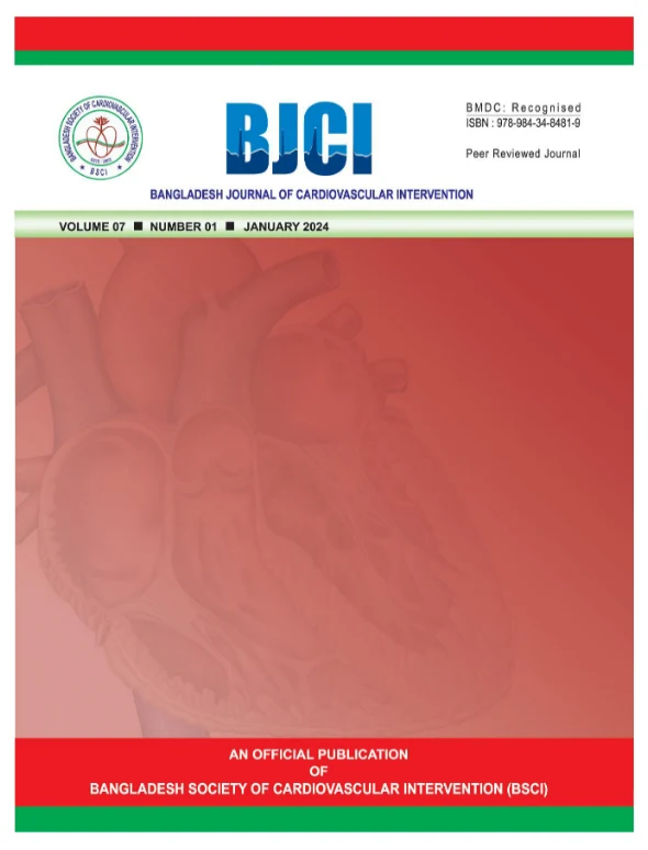 Percutaneous Treatment of Left Main Coronary Disease: Five-Year Follow-up of a National Registry in Bangladesh